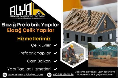 Elazığ-tunceli-prefabrik-yapılar